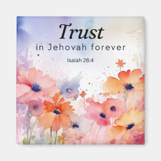 Förtroende för Jehovah Forever Magnet