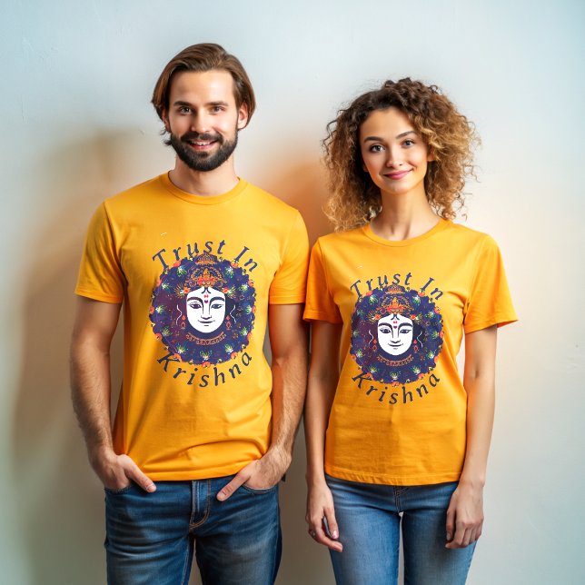 Förtroende för Krishna Inspirational T-Shirt (Skapare uppladdad)