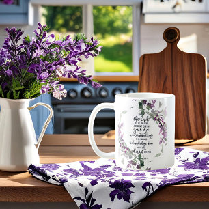 Förtroende för Lord blommigt Kaffemugg
