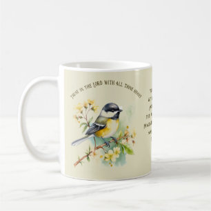 Förtroende för Lord Mugg Proverbs 3:5 Chickadees