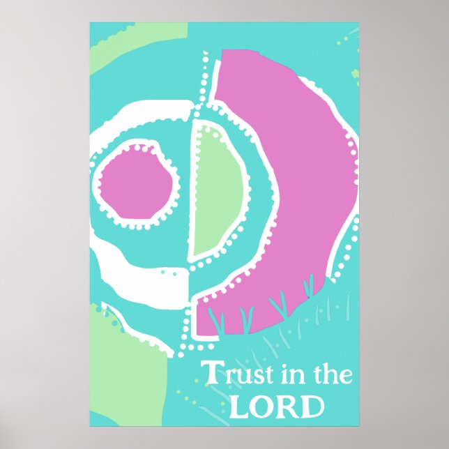 Förtroende för Lord Sunrise Ethnic Circle Spearmin Poster (Framsidan)