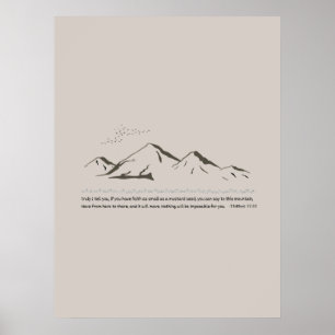 Förtroende för skriptutskrifter som flyttar berg poster