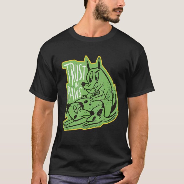 Förtroende för Tass Tattoo Hundar Hundägare Inking T Shirt (Framsida)