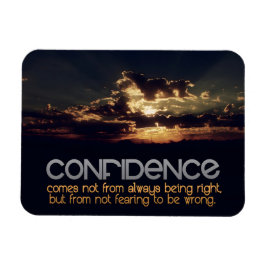 "Förtroende" inspirationsoffert flexibel Magnet