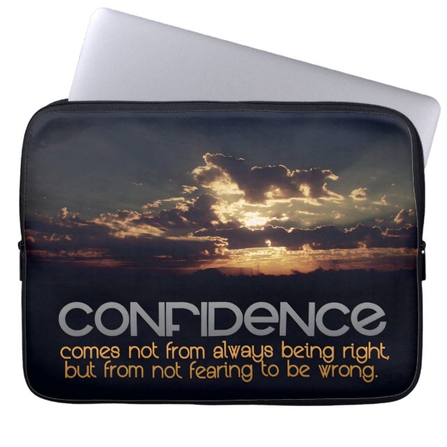 "Förtroende" inspirationsoffert Laptop Fodral (Framsidan)