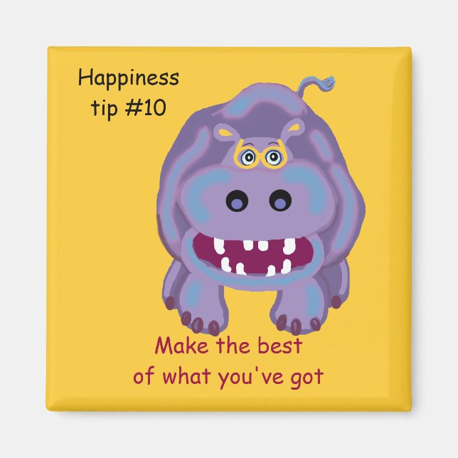 Förtroende kommer från att acceptera sig själv magnet (Framsidan)