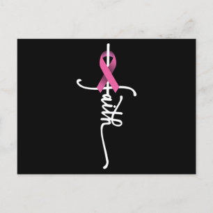 Förtroende mot bröstcancer Medvetenhet om bröstcan Vykort