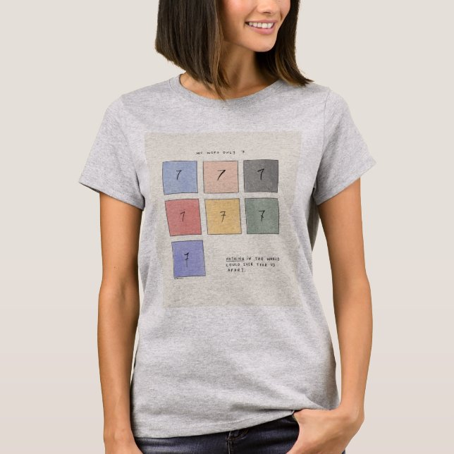 förtroende och hopp t shirt (Framsida)