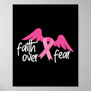 Förtroende över fruktan för bröstcancer Överlevnad Poster