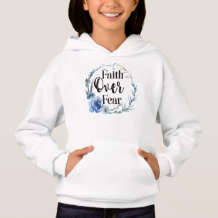 Förtroende över fruktblått Blommigt T Shirt