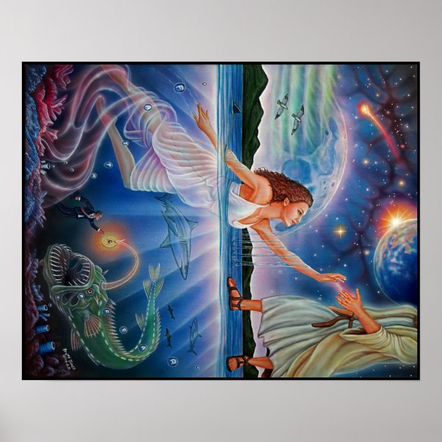 Förtroende över öronmålning poster (Framsidan)