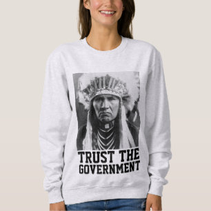 FÖRTROENDE REGERINGEN INDIAN T-SHIRTS TETS