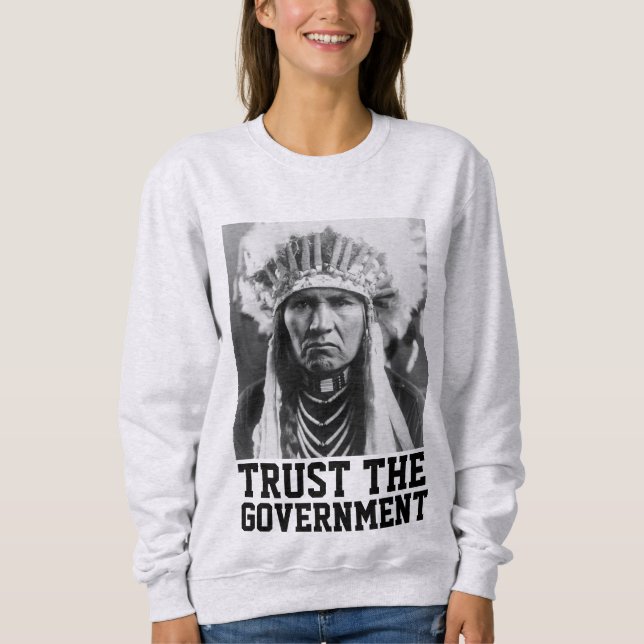 FÖRTROENDE REGERINGEN INDIAN T-SHIRTS TETS (Framsida)
