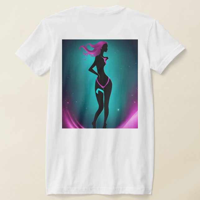 "Förtroende ser Bra ut för dig" T Shirt (Laydown Baksida)