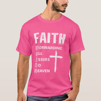 Förtroende som förmedlar alla frågor till himlen,  t shirt