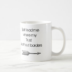 Förtroende utan gränser kaffemugg