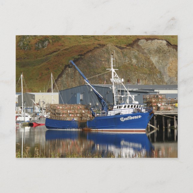 Förtroende vid Galaxy Dock, Nederländska hamnen, A Vykort (Framsida)