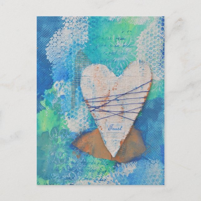 Förtroende Vykort (Framsida)