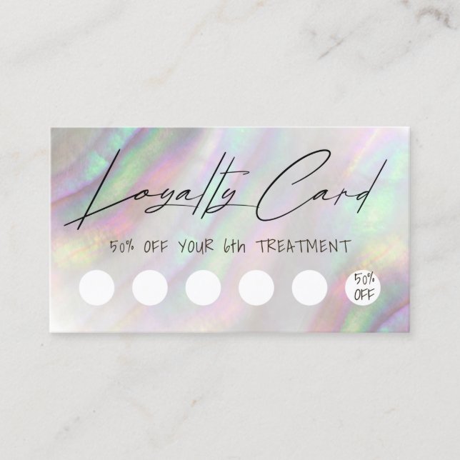 Förtroendekort för snäckans utformning visitkort (Framsida)