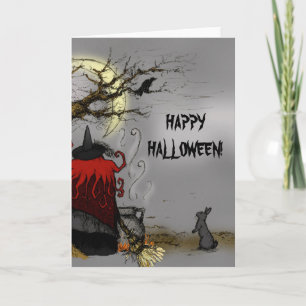 FÖRTROGEN VÄN HALLOWEEN KORT