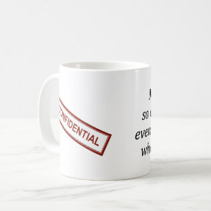 Förtrolig arbetskaffemugg kaffemugg