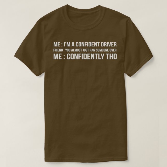 Förtrolig drivrutinsdrivrutin - gåva t shirt (Design framsida)