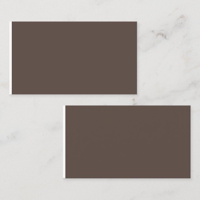 Förtrolig mot en Snyggt Brown Wall (Fram/baksida)