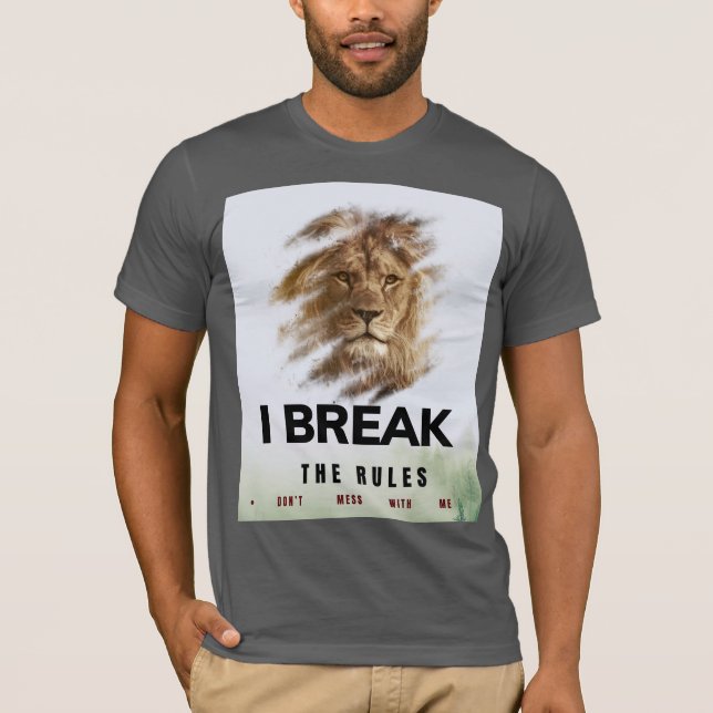 Förtrolig och fet typografi T-Shirt (Framsida)