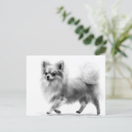 Förtroliga steg Hand Payed Chihuahua Vykort