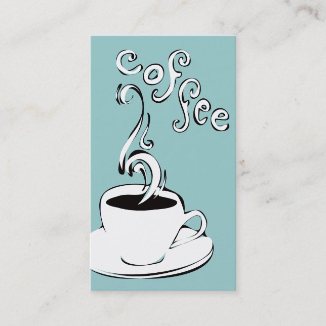 Förtrolighet för kaffebegränsningar lojalitetskort (Framsida)