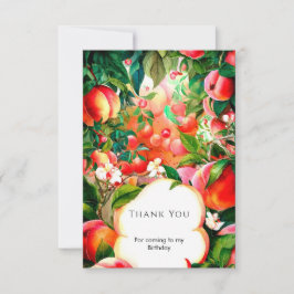 Förtrollad akvarell Peikfödelsedag Tack Kort