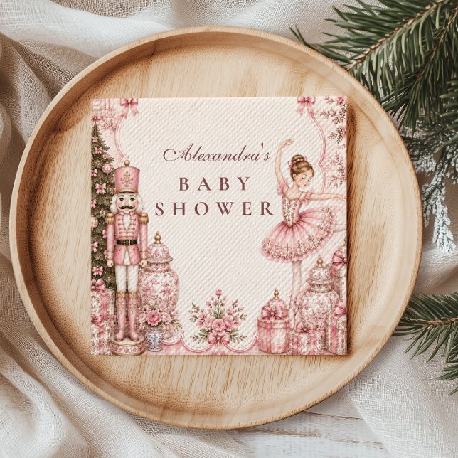 Förtrollad balettbabyshower pappersservett (Skapare uppladdad)