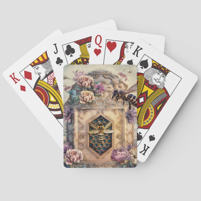 Förtrollad Bieträdgårds Fantasi (5) Casinokort (Baksidan)