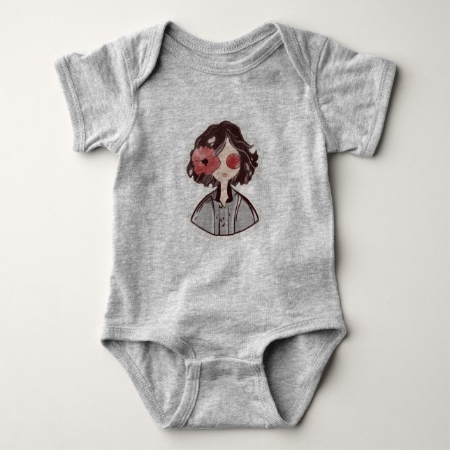Förtrollad Bloom Baby Bodykostym T Shirt (Framsida)