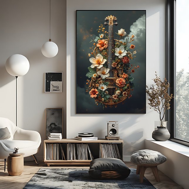 Förtrollad cellofantasi med blommor poster (Skapare uppladdad)