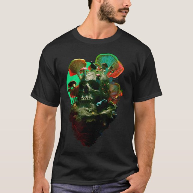 Förtrollad död t shirt (Framsida)