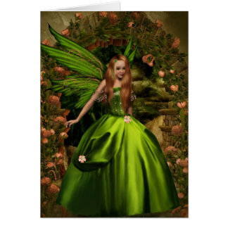 Förtrollad dörröppning hälsningskort