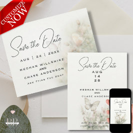 Förtrollad fjäril Garden Inbjudningar