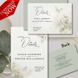 Förtrollad fjäril Garden Tilläggskort