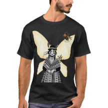 Förtrollad Folkmagi Vintage Konst T-Shirt
