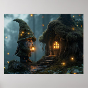 Förtrollad getstuga i Moonlight: Fantasy Poster