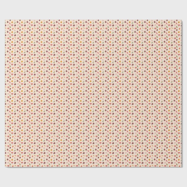 Förtrollad höstskog presentpapper (Platt)
