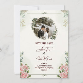 Förtrollad inbjudan till Garden Wedding