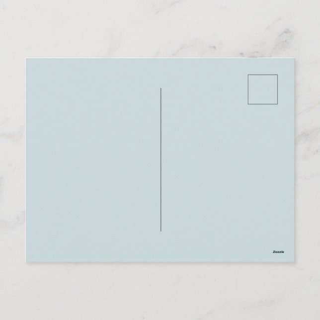 Förtrollad julfirande platt julkort helg vykort (Baksida)