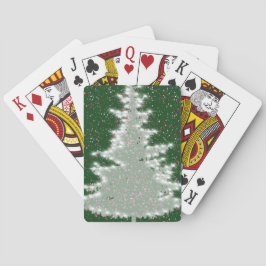 Förtrollad julglöd julgran casinokort