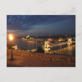 Förtrollad kväll i Budapest Vykort