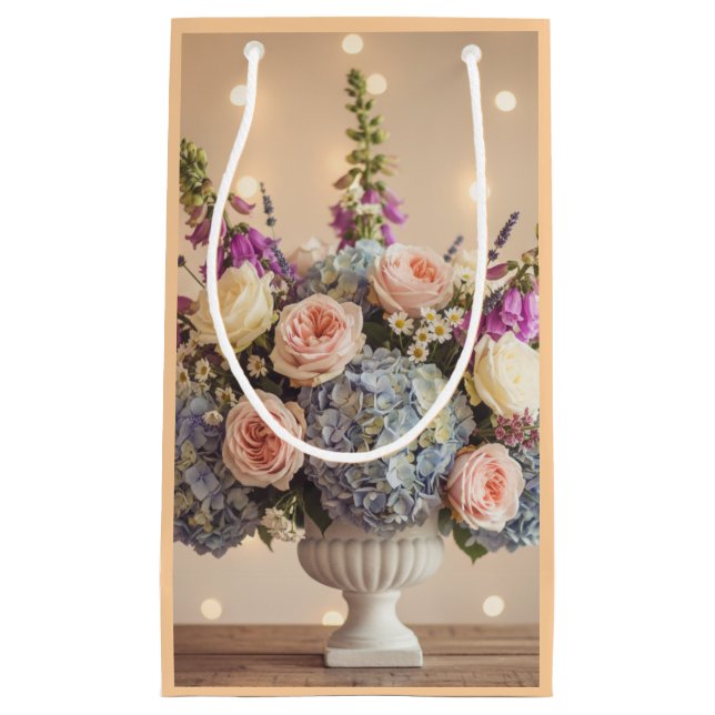 Förtrollad kväll: Pastell Färgad Blommig Mittpunkt (Framsidan)