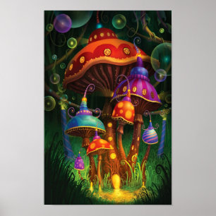 Förtrollad kvällning poster