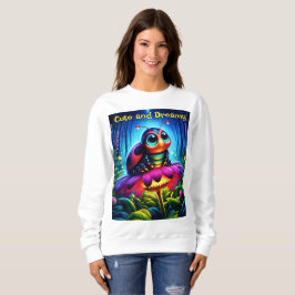 Förtrollad Ladybug mjuk glödande fantasi-blomma T Shirt