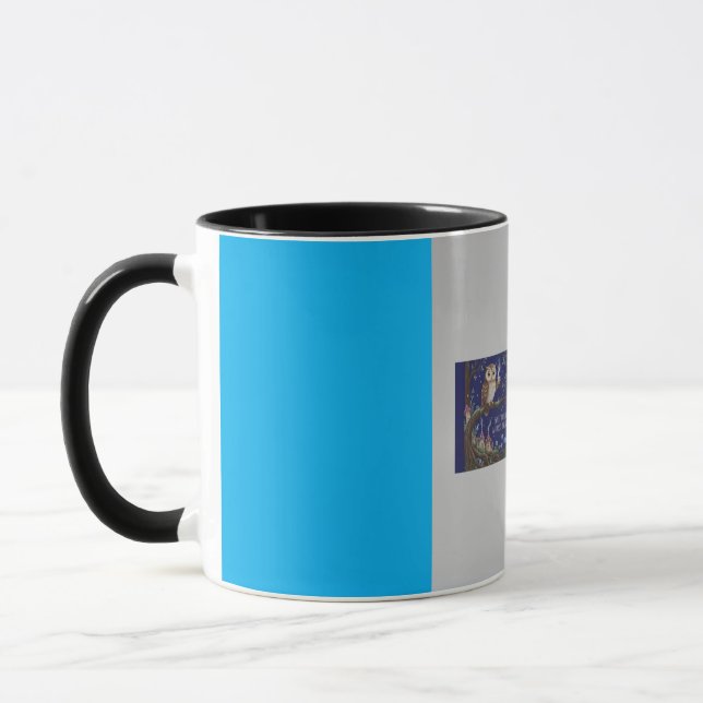 Förtrollad Midnatts Skog: Celestial Ugglan & Skogs Mugg (Vänster)